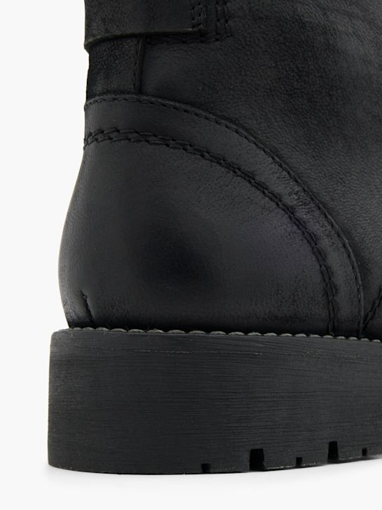 land rover lace-up bota preta deichmann