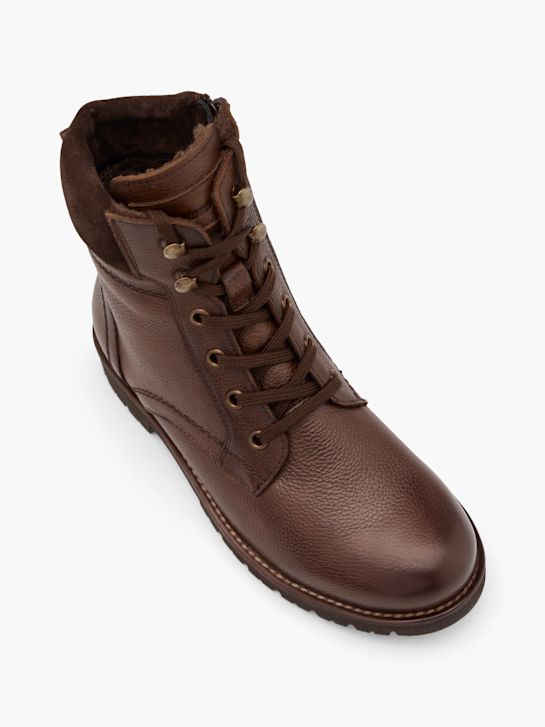 land rover lace-up bota marrom deichmann