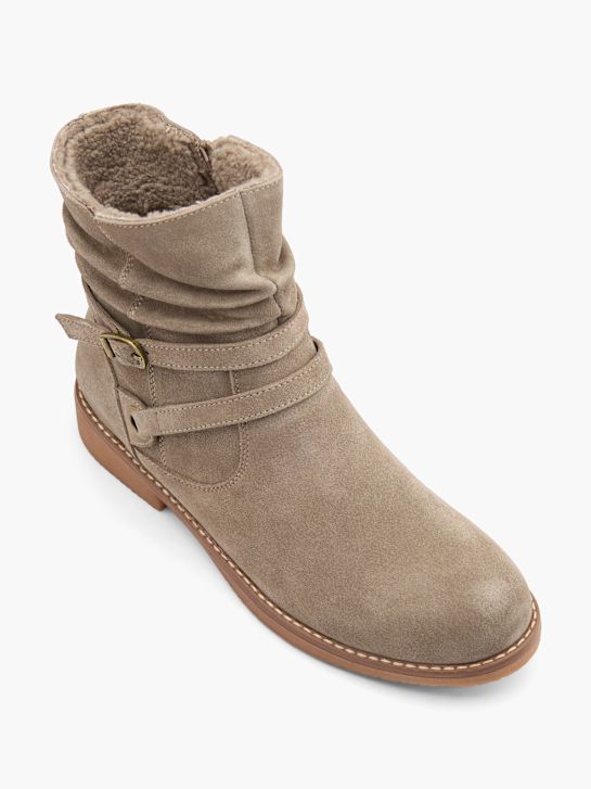 hush puppies de inverno de inicialização taupe deichmann