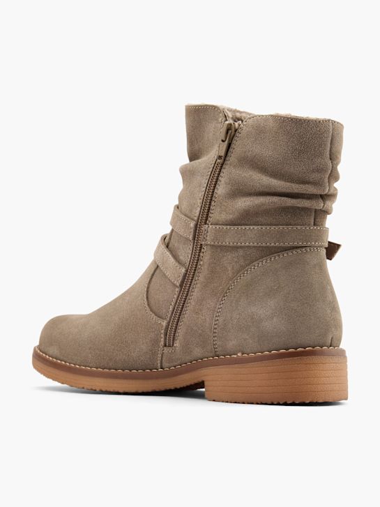 hush puppies de inverno de inicialização taupe deichmann