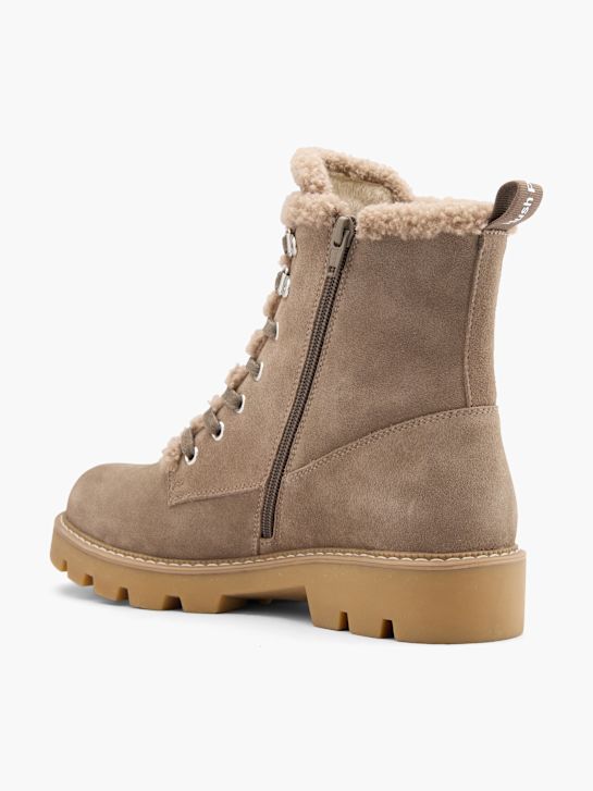hush puppies lace-up bota taupe deichmann