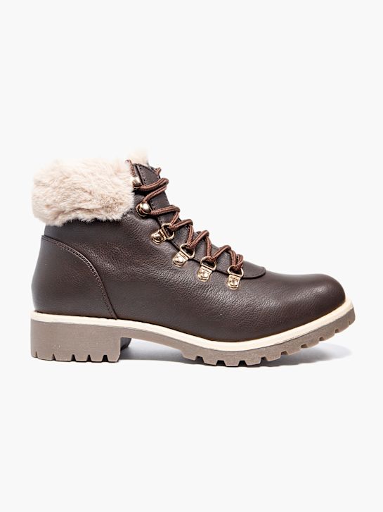 graceland lace-up bota marrom deichmann