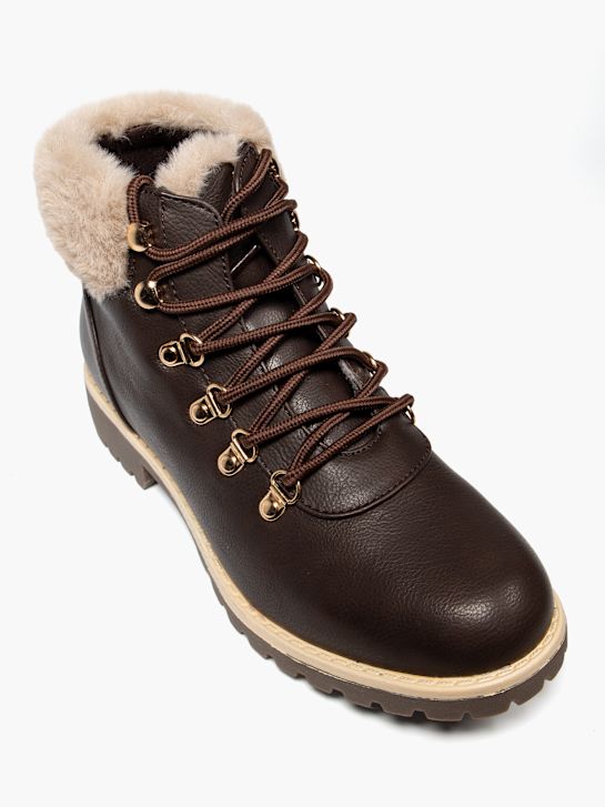 graceland lace-up bota marrom deichmann