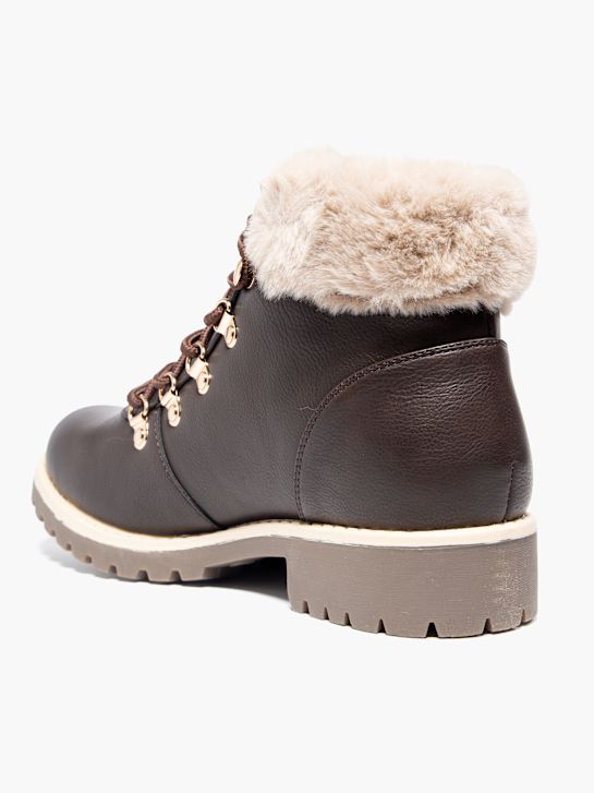graceland lace-up bota marrom deichmann