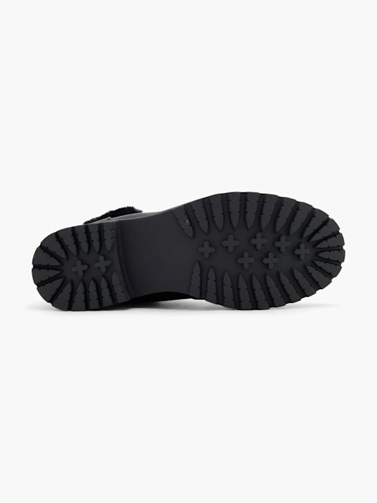 graceland lace-up bota preta deichmann