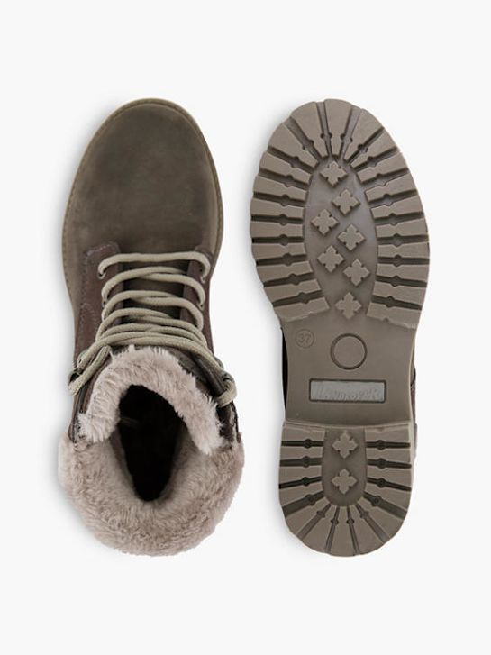 land rover lace-up bota cinza deichmann