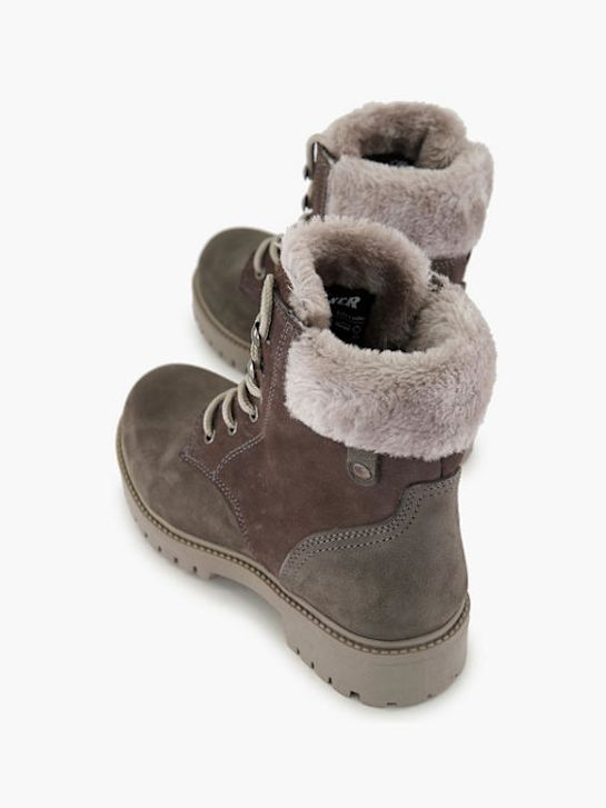 land rover lace-up bota cinza deichmann