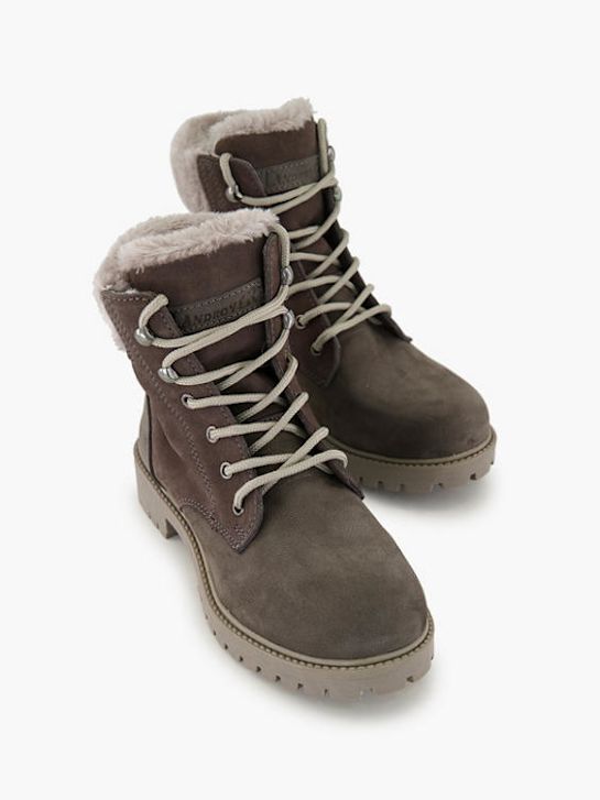 land rover lace-up bota cinza deichmann