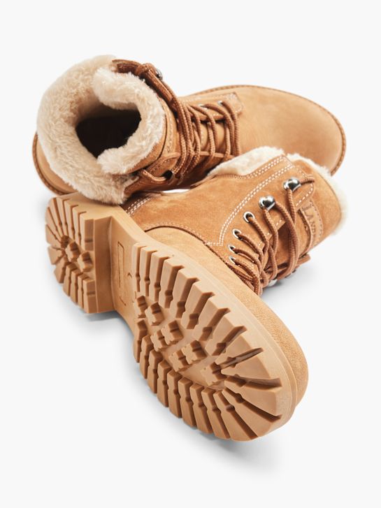 land rover lace-up bota marrom deichmann
