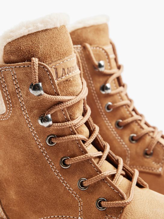 land rover lace-up bota marrom deichmann