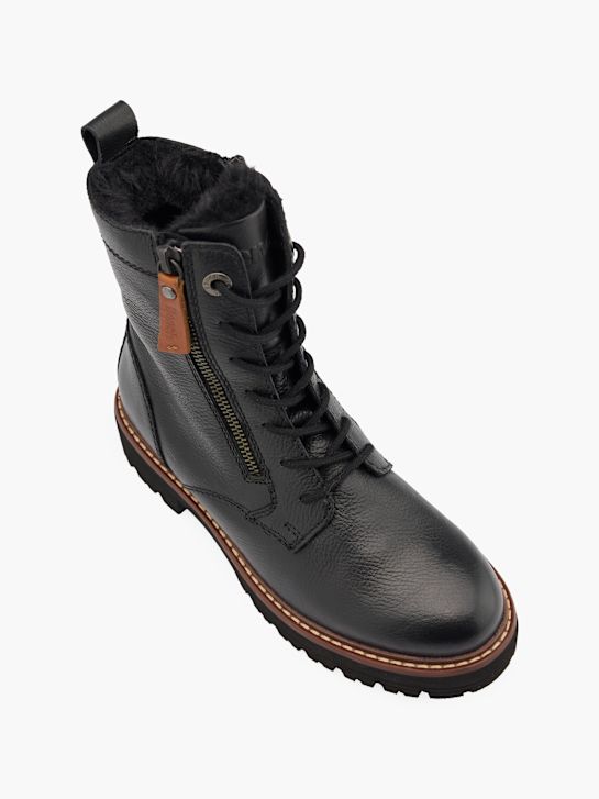 banco de lace-up bota preta deichmann