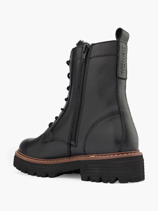 banco de lace-up bota preta deichmann