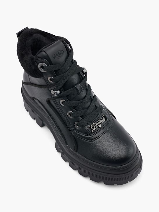 buffalo lace-up bota preta deichmann