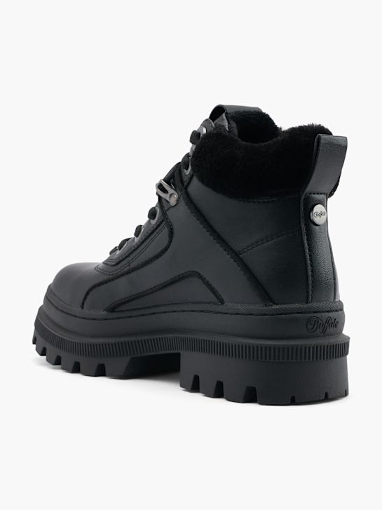 buffalo lace-up bota preta deichmann
