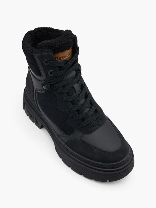 banco de lace-up bota preta deichmann