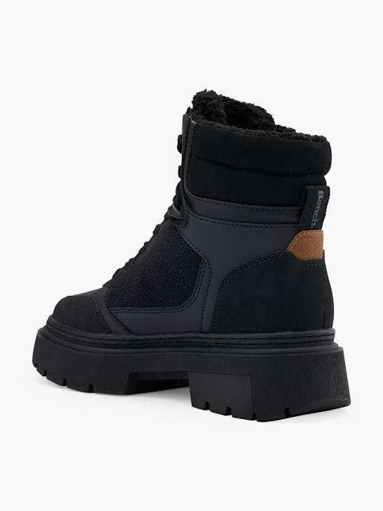 banco de lace-up bota preta deichmann