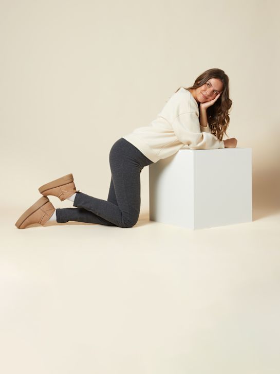 banco de inverno boot marrom deichmann