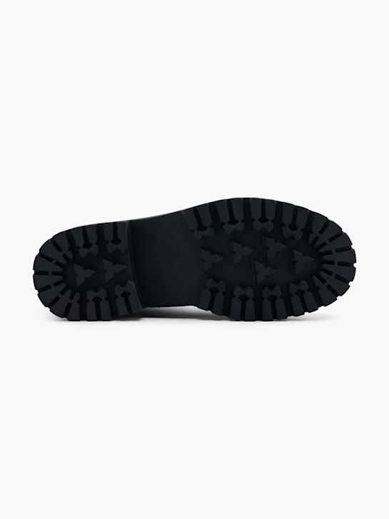 passarela lace-up bota preta deichmann