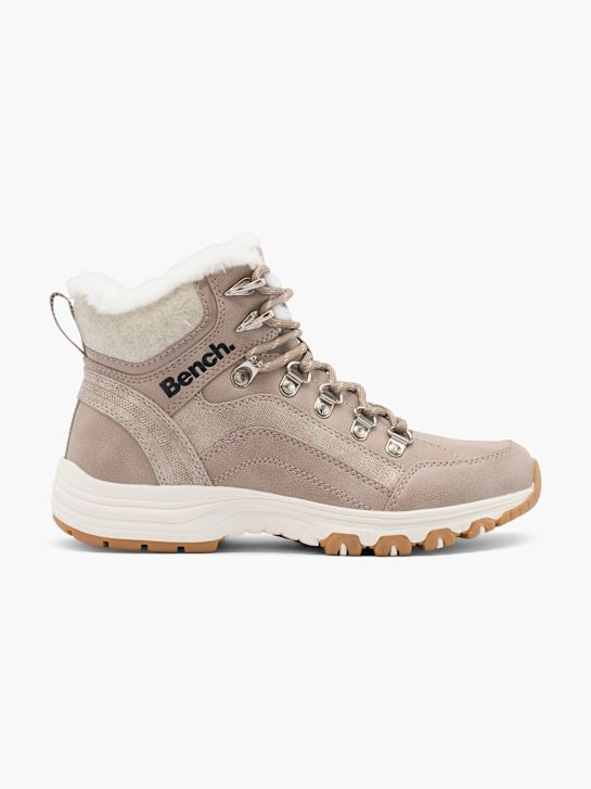 banco de lace-up bota taupe deichmann