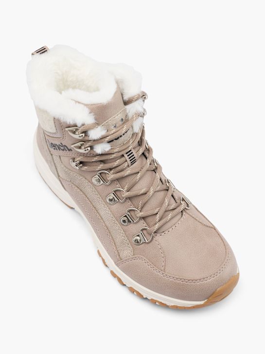banco de lace-up bota taupe deichmann