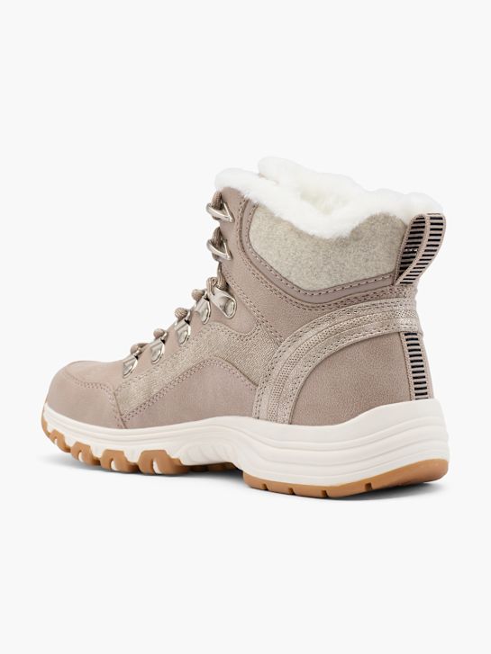 banco de lace-up bota taupe deichmann
