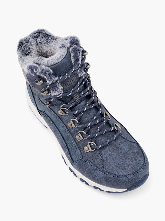 banco de lace-up bota azul deichmann