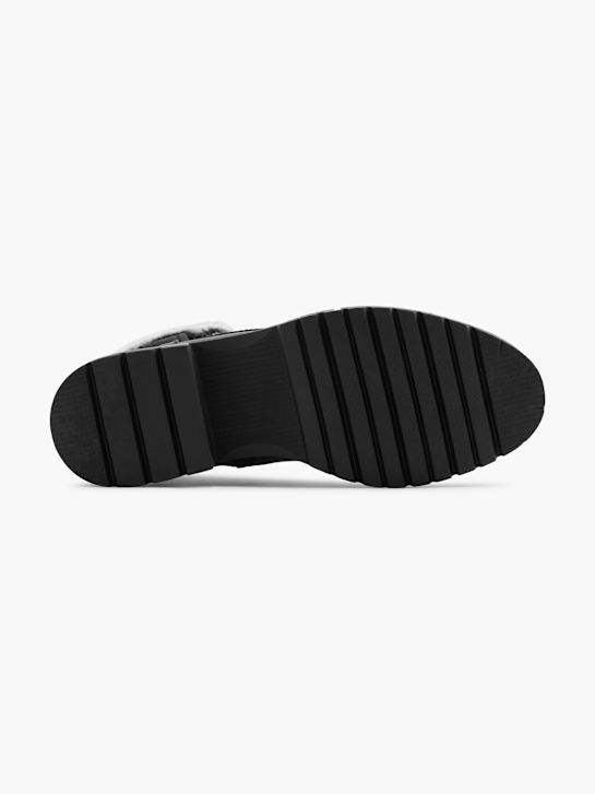 land rover lace-up bota preta deichmann