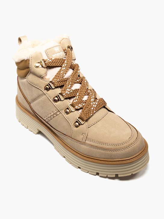 wrangler lace-up bota bege deichmann