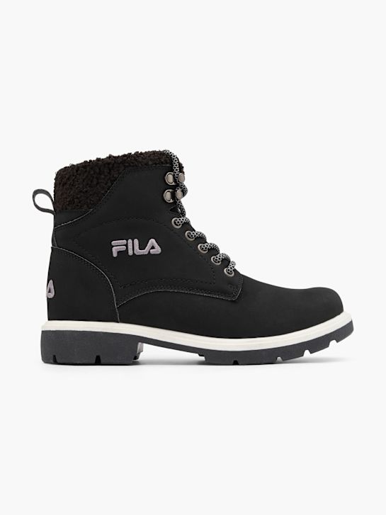 fila lace-up bota preta deichmann