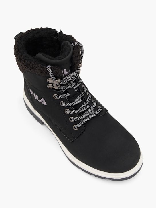 fila lace-up bota preta deichmann