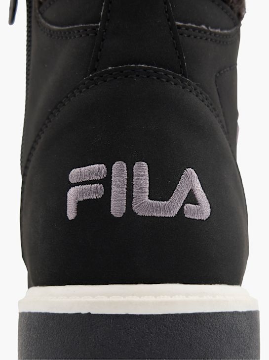 fila lace-up bota preta deichmann