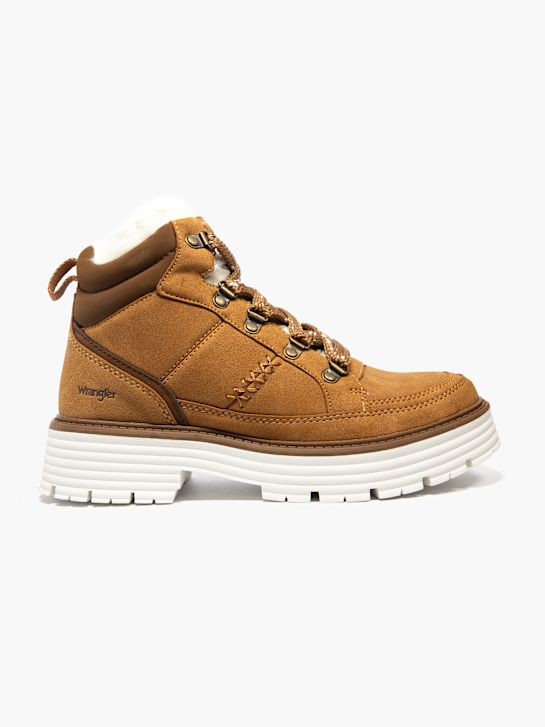 wrangler lace-up bota marrom deichmann
