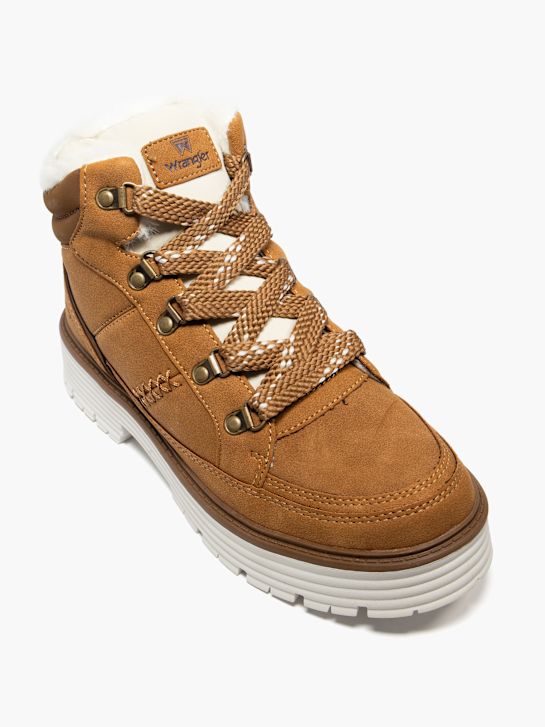 wrangler lace-up bota marrom deichmann