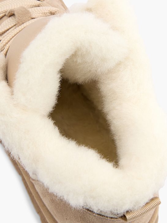 graceland lace-up bota de camelo deichmann