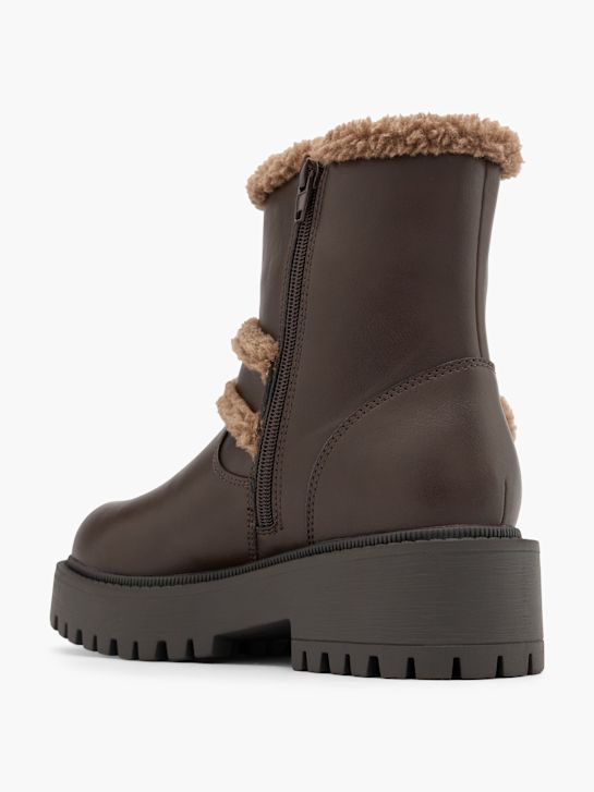 passarela de inverno boot marrom deichmann