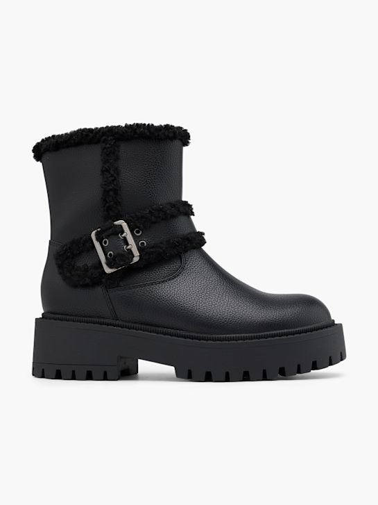 passarela de inverno de arranque preto deichmann