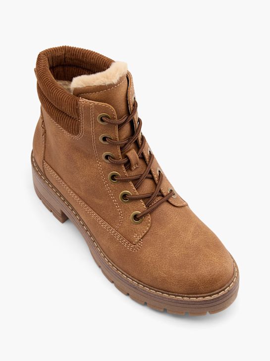 graceland lace-up bota marrom deichmann