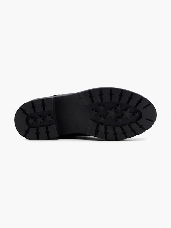 graceland lace-up bota preta deichmann