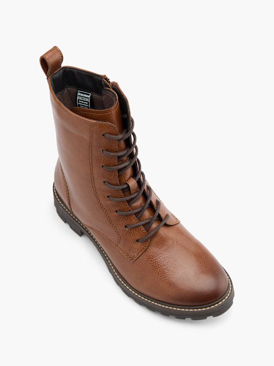 graceland lace-up bota marrom deichmann