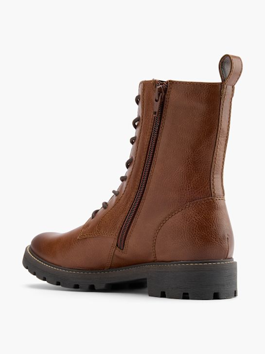 graceland lace-up bota marrom deichmann