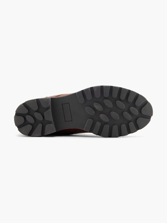 graceland lace-up bota marrom deichmann